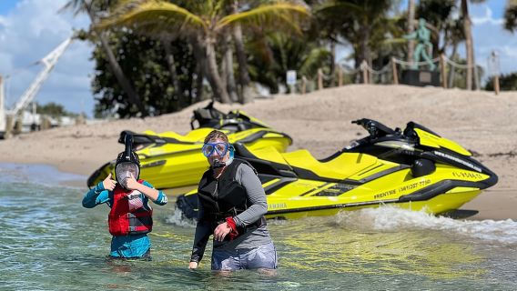 Excursión Premium en Moto Acuática por Boca Ratón - Buceo con Esnórquel/Faro (Opcional)