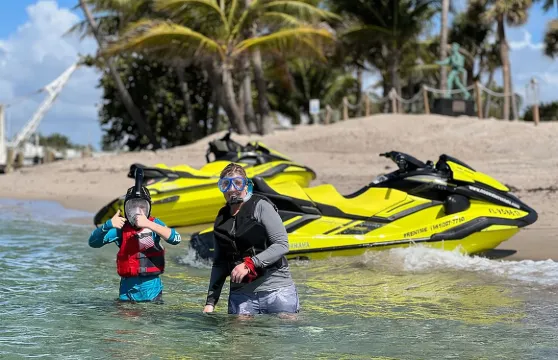 博卡拉頓高級水上摩托車之旅 - 可選浮潛/燈塔