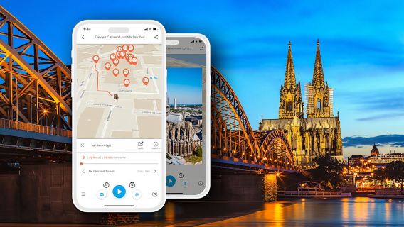 Cologne City and Cathedral Tour with Audio Guide App