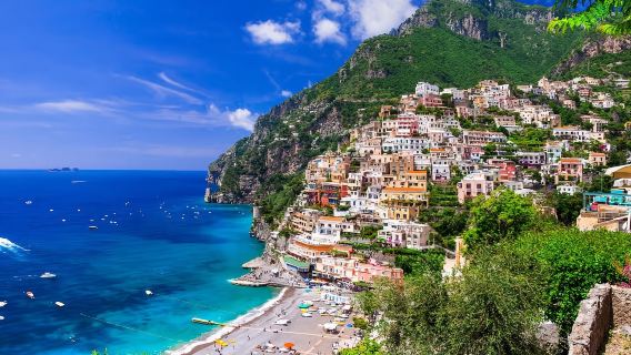 Pompeii, Amalfi Coast & Positano: Guided Day Tour from Rome