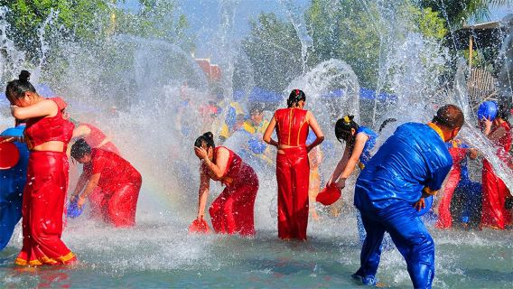 雲南西雙版納傣族園+曼遠村一日遊【獨立用車丨飯店接駁】