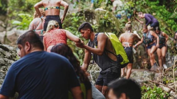 Da San Juan: tour VIP della foresta pluviale e dello scivolo acquatico El Yunque
