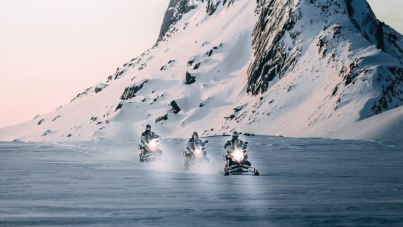 Golden Circle Super-Jeep Tour and Snowmobiling from Reykjavik