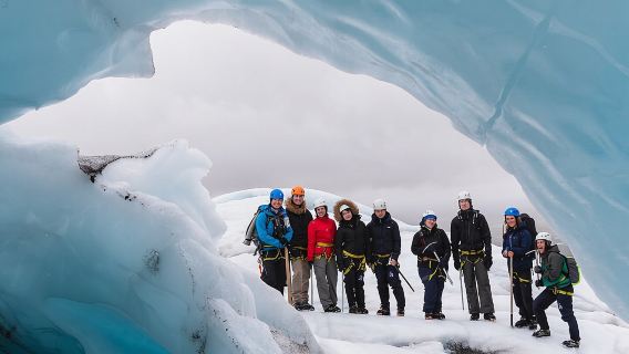 Sólheimajökull Blue Ice Glacier Hike near Vík (Easy)