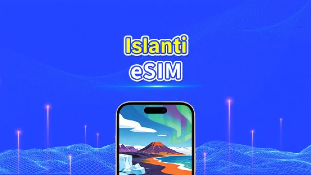 Islanti eSIM | Nopea nettiyhteys | 5G/4G | Päiväpaketti/datapaketti | 24 tuntia | 1–30 päivää | QR-koodi