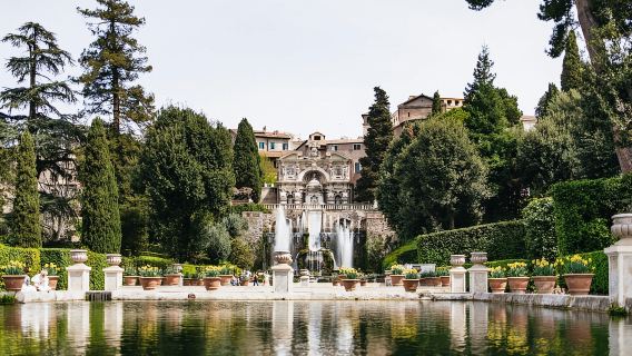 ทัวร์วันเดียว/ทัวร์หลายวัน วิลล่าเดสเตและวิลล่าฮาเดรียนในทิโวลีจากโรม อิตาลี
