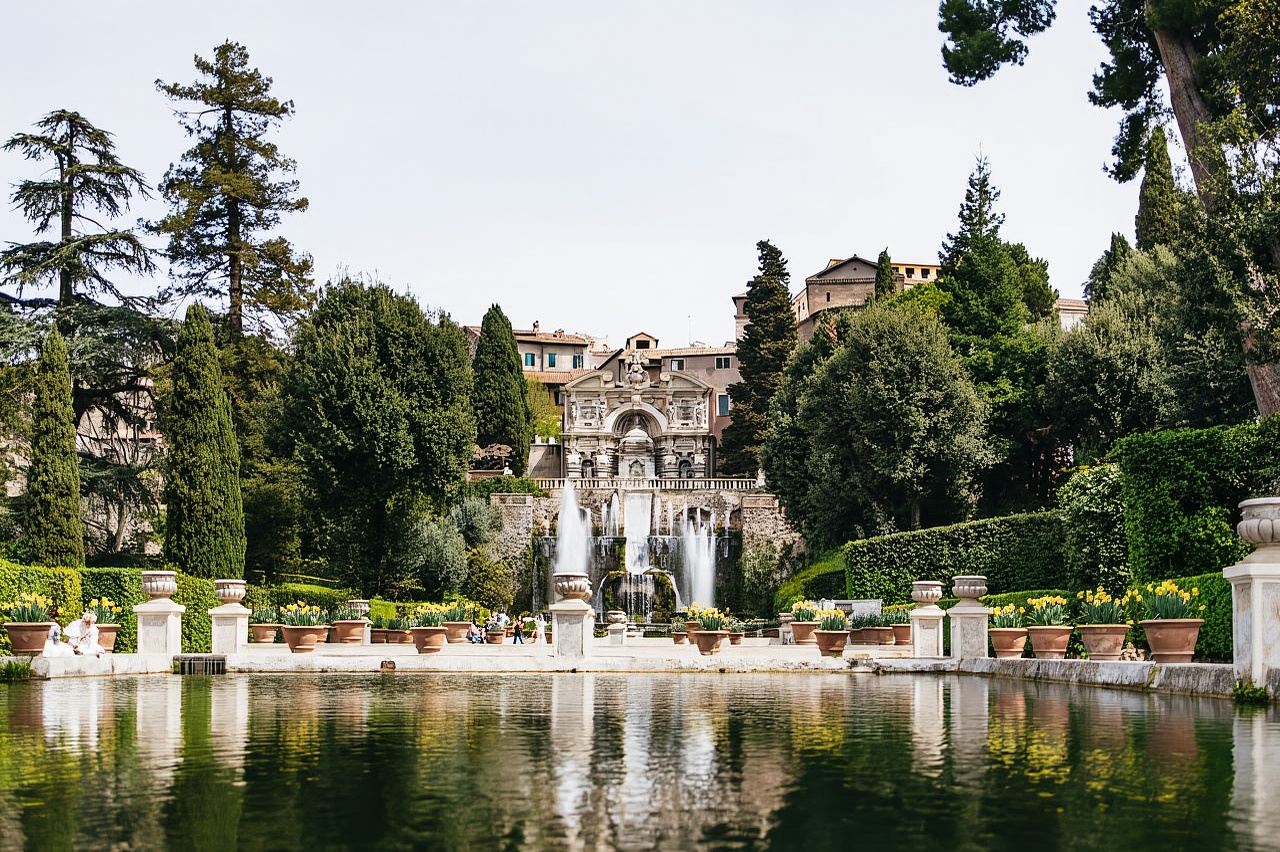 Tour di un giorno a Tivoli con partenza da Roma: Villa d'Este + Villa Adriana