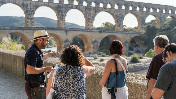Saint Remy, Les Baux and Pont du Gard Small Group Half-Day Trip