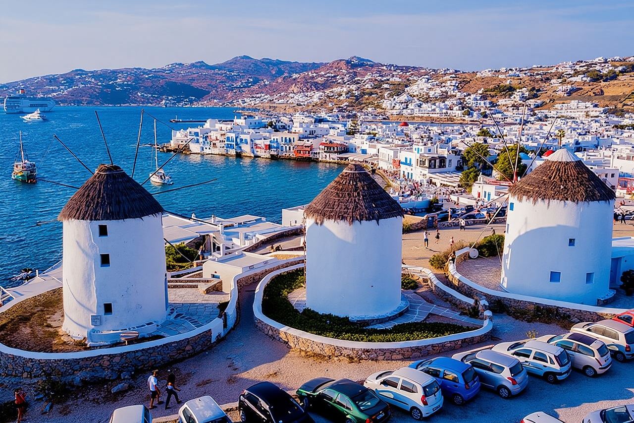 Tour privato di mezza giornata dell'isola con una persona del posto a Mykonos
