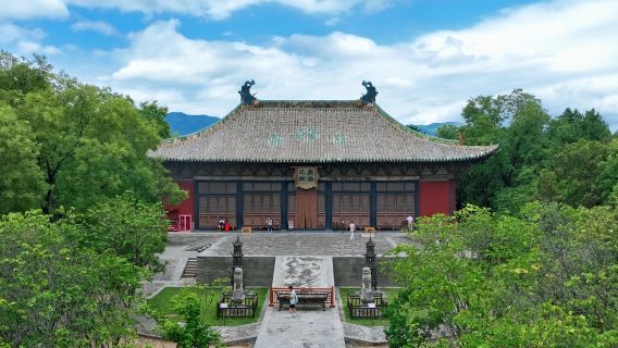 永樂宮+廣仁王廟+鸛雀樓+大鐵牛+普救寺+關帝廟+鹽湖1日遊