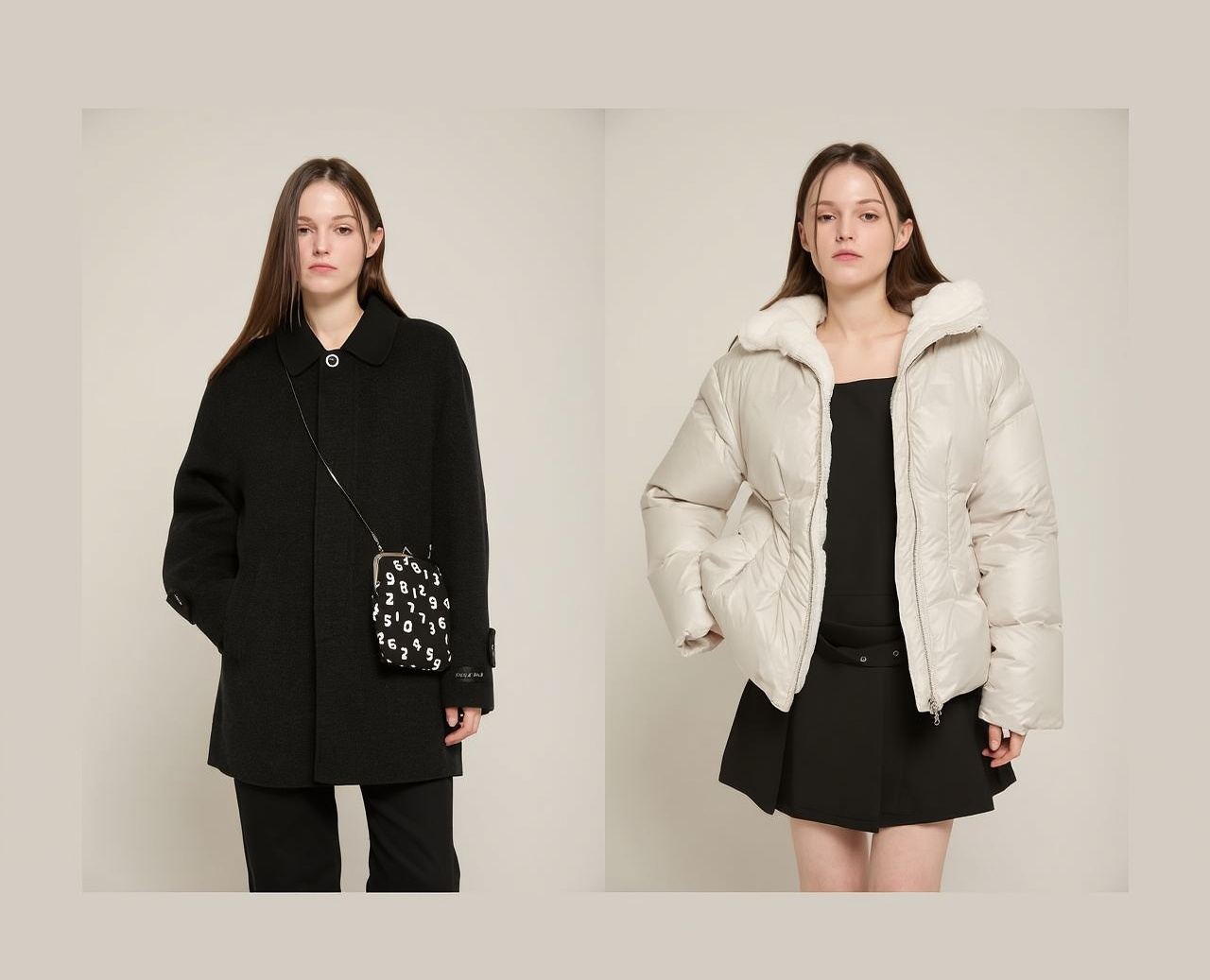 [Seul] Esperienza di noleggio abiti, capispalla di lusso e borse in Corea (Set Casual 2)