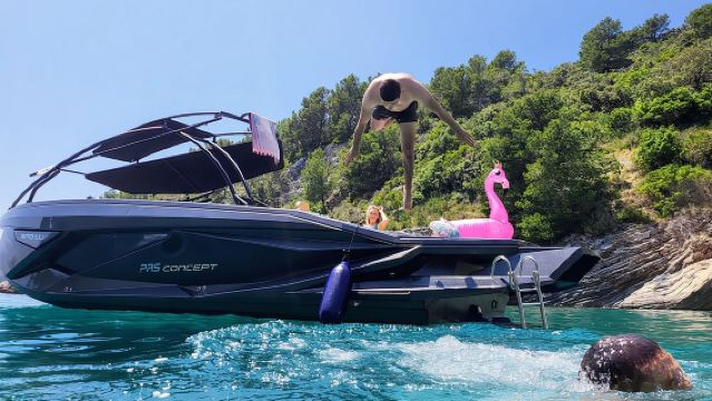 Blue Cave & Hvar, 5 Islands Speedboat with Luxury Seats in Shade