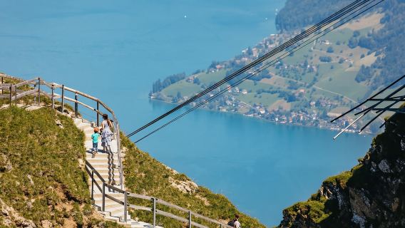 Lucerna: funivia del Pilatus, treno a cremagliera e crociera sul lago