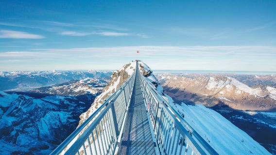 Из Женевы: частная однодневная поездка в Glacier 3000 и парк развлечений