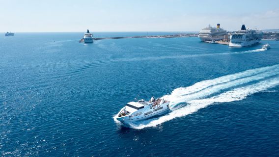 Rhodes: Chuyến đi tàu cao tốc đến Symi và bơi ở bãi biển St.George