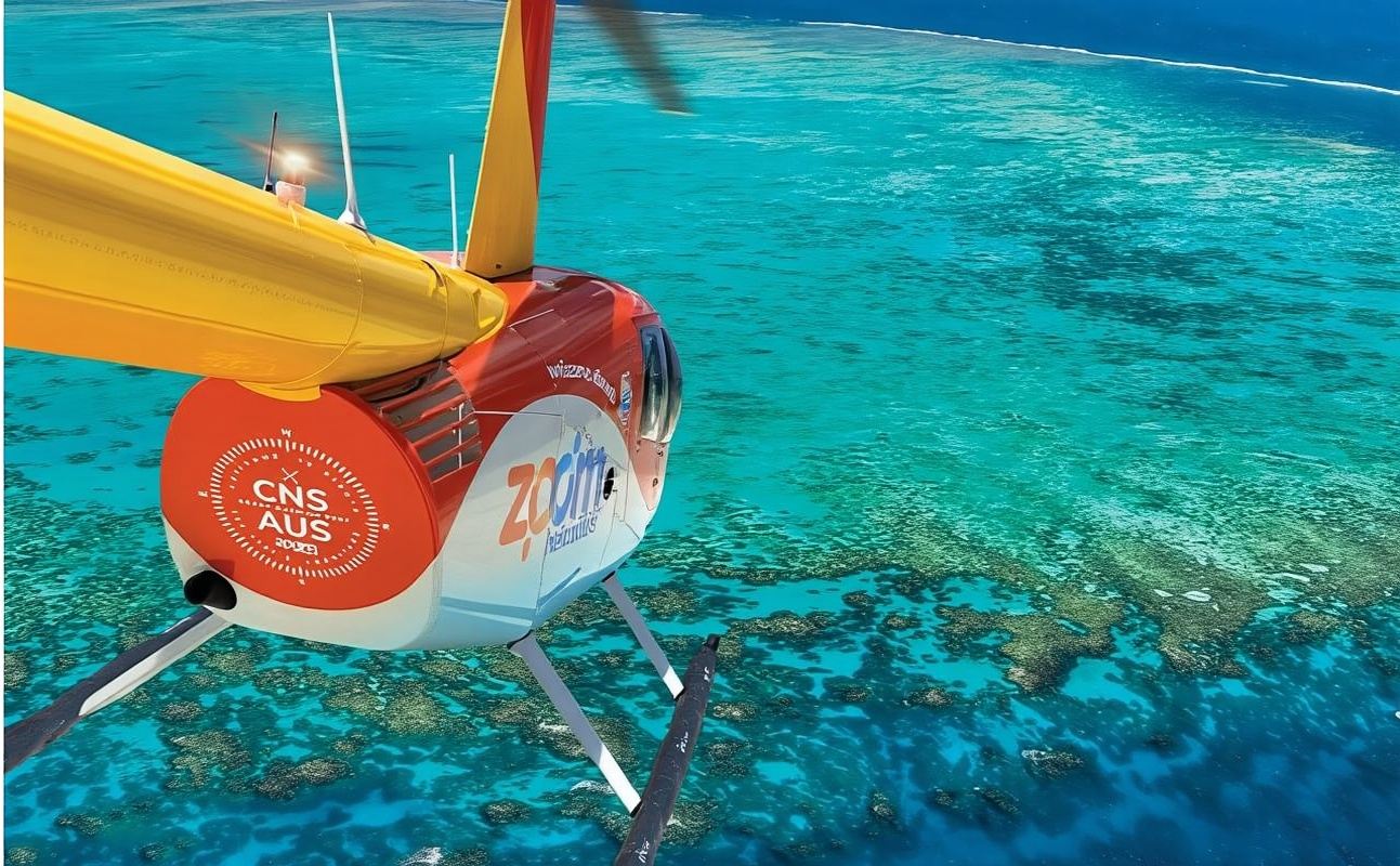 Helikopter-Rundflug über das Great Barrier Reef (genießen Sie den atemberaubenden Blick aus der Vogelperspektive)
