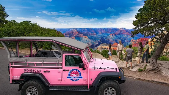 Grand Entrance Grand Canyon Jeep-reis