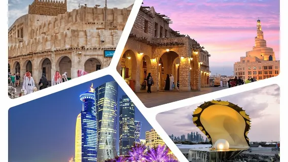 Tour della città di Doha in transito dall'aeroporto di Hamad