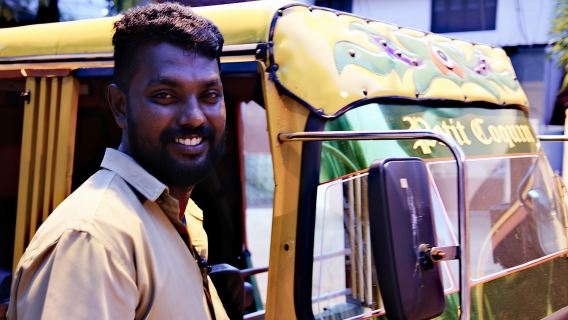 Funny and helpful Tuk Tuk Tour in Kochin
