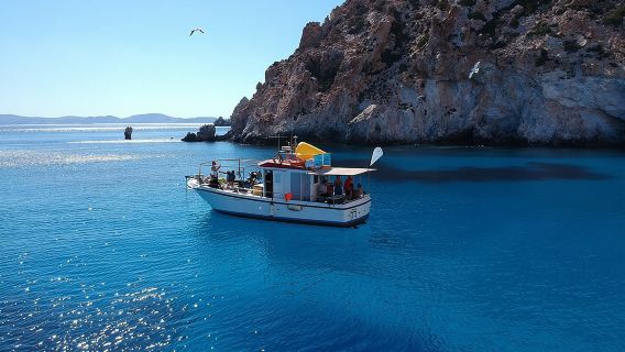 Crucero matutino en grupo desde Milos a Polyaigos