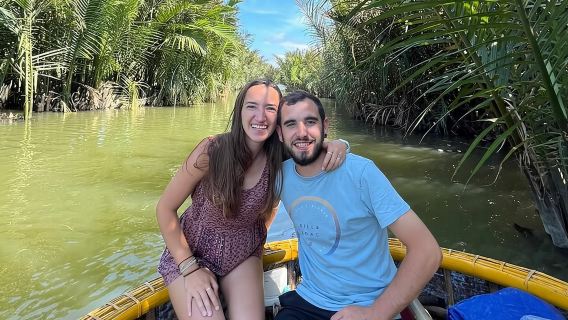 Paseo en bote de mimbre por Hoi An