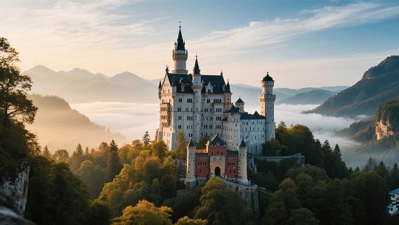 德國慕尼黑新天鵝堡一日遊