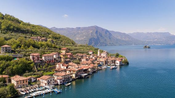 Italy Lake Iseo + Franciacorta Wine Route one-day tour|Wine tasting included|Optional boat trip