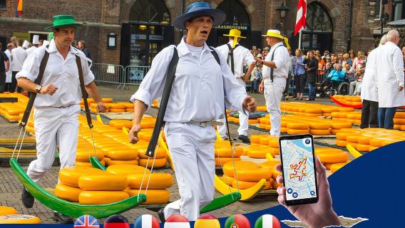 Alkmaar: Stadtrundgang mit Audioguide in 7 Sprachen auf Ihrem Smartphone