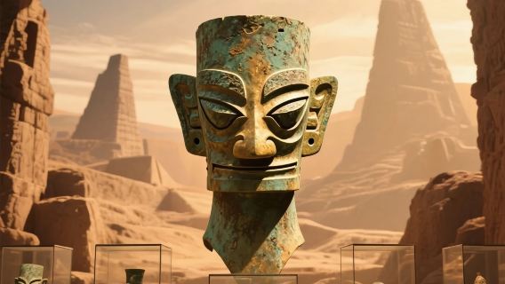 廣漢三星堆博物館導覽講解/2小時20人小團/暑假夜場特享/人文大咖精講