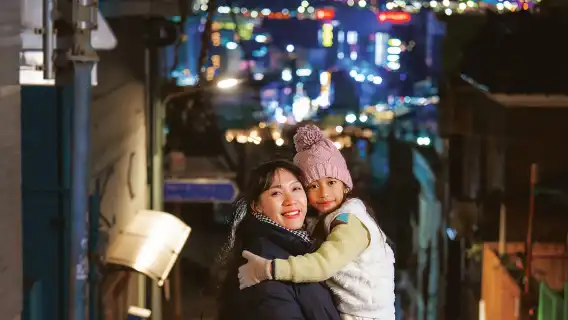 釜山：札嘎其市場與天空步道夜遊