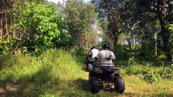 ทัวร์เมืองภูเก็ตพร้อมผจญภัยด้วยรถ ATV และให้อาหารช้าง