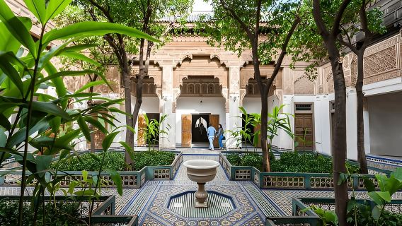 Marrakesch: Bahia-Palast, Medersa Ben Youssef und Souks-Tour