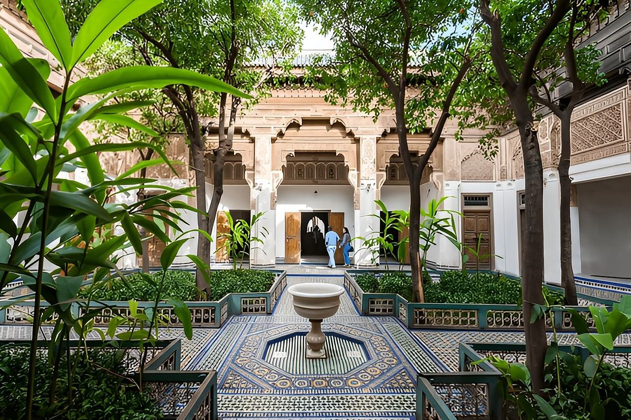 Marrakesch: Bahia-Palast, Medersa Ben Youssef und Souks-Tour