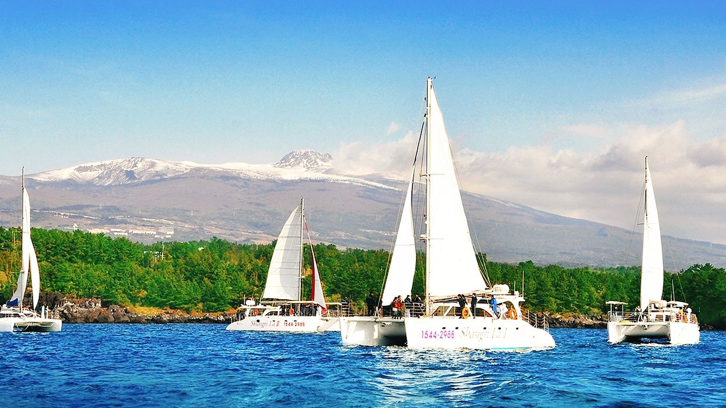 한국 제주도 서귀포 퍼시픽 마리나 제트보트 Pacific Marina