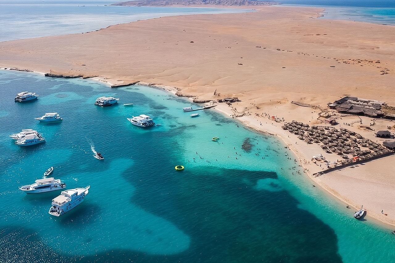 From Hurghada, Egypt: Orange Bay Snorkeling & Water Activities Day Tour