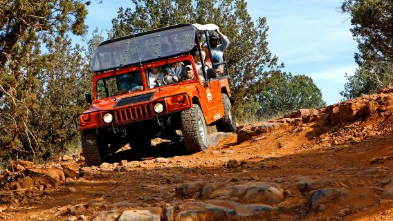 Sedona: Recorrido de 2 horas en Jeep (Hummer) por Gambler Trail