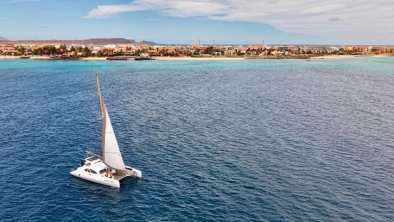 3-hour Catamaran Adventure on the waters of Sal Island
