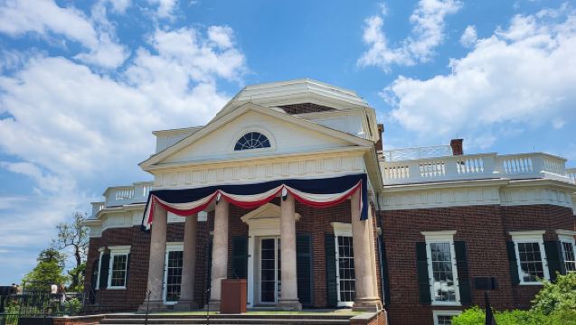 Lawatan Sehari Kumpulan Kecil ke Monticello Thomas Jefferson dari DC