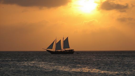 Aruba Sunset Jolly Pirate Sail with Open Bar
