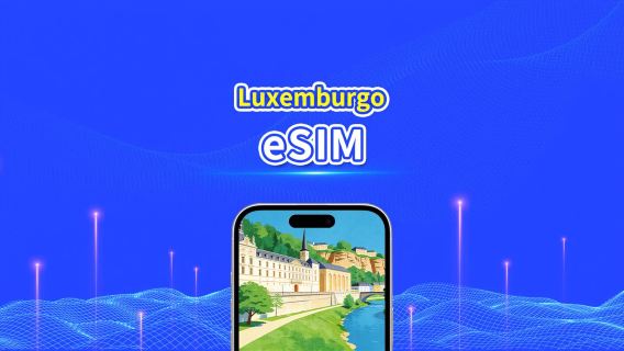 Luxemburgo 5G eSIM  | Doble Cobertura | Compatible con IA y TikTok | Paquete de datos diario/total | 1–30 días | Facturación por 24 horas | Código QR