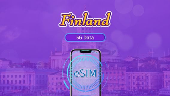Finland | 5G/4G eSIM | Supports TikTok & ChatGPT | Daily Use Package/Data Package | Natural Day Billing | 1-30 Days | QR Code