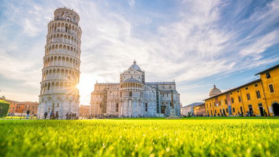Leaning Tower of Pisa and Piazza dei Miracoli one-day tour|Multi-city Round-trip|Optional climb to the top of the Leaning Tower of Pisa