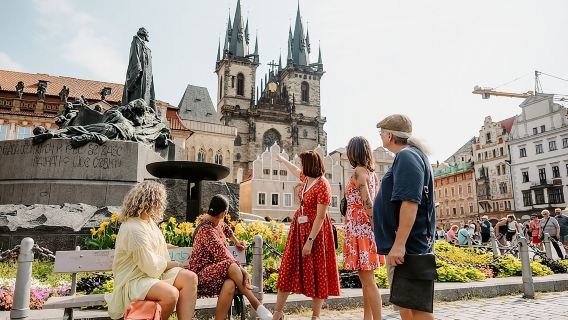 Private Prague City Highlights Tour with a Stop at a Czech Cafe