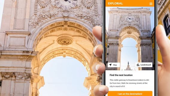 Lisbon (Chiado-Baixa) Scavenger Hunt and Sights Self-Guided Tour