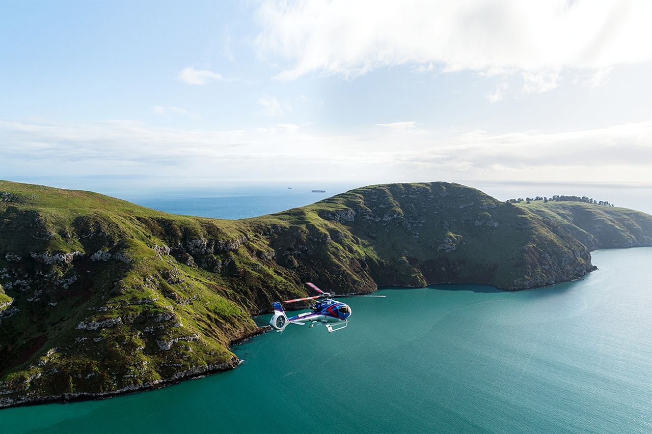 Christchurch Helicopter Tour | Aerial View of the Garden City + Banks Peninsula + Panoramic Views of the Alps