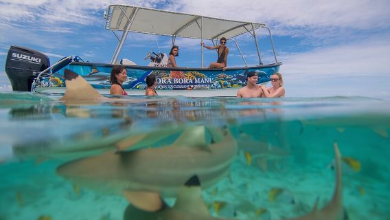 Lawatan Manu Lagoon Sehari Penuh Bora Bora
