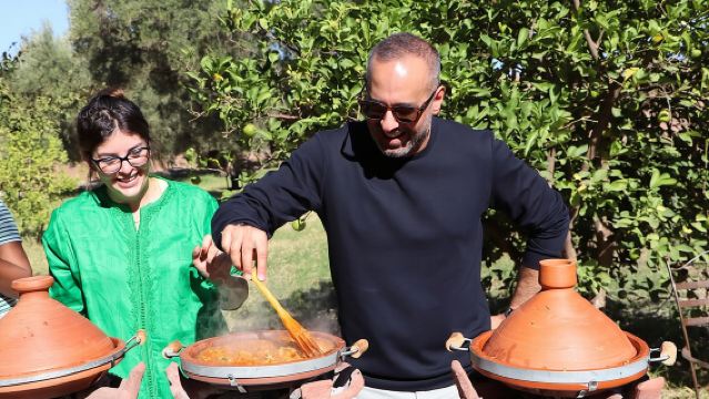 Cours de cuisine marocaine authentique dans une ferme à Marrakech