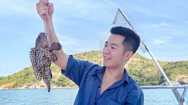 芭堤雅海釣包船出海釣魚專業釣魚船休閒釣魚專業船長
