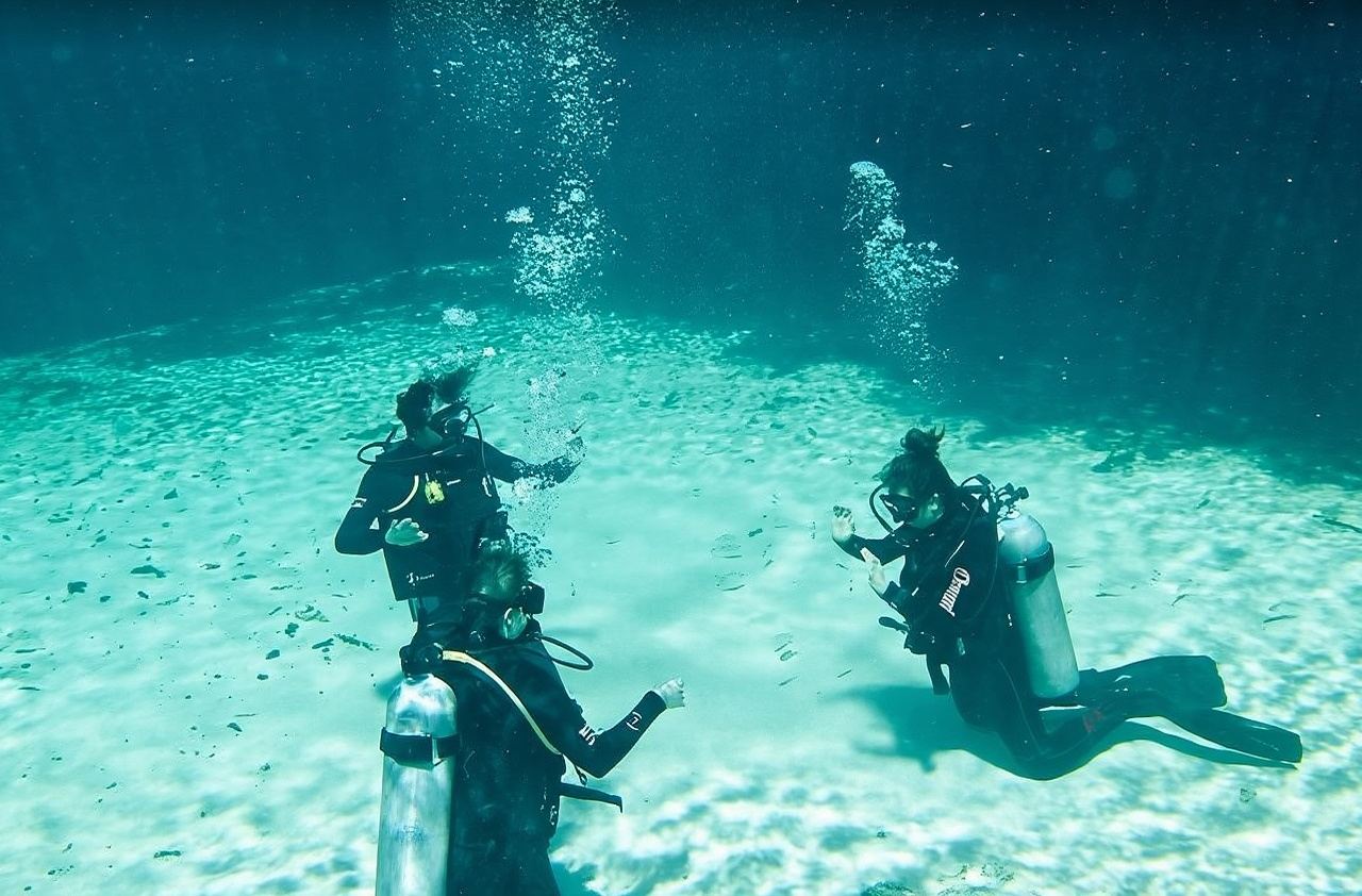 Cenote diving adventure day tour - Cancun to Tulum round-trip private charter with Chinese/English speaking driver