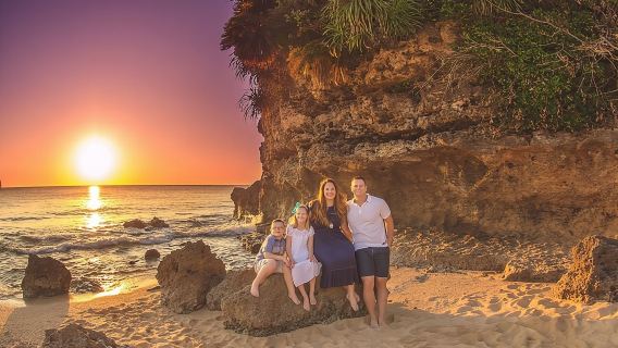 Sesión de fotos privada con un fotógrafo local en Okinawa